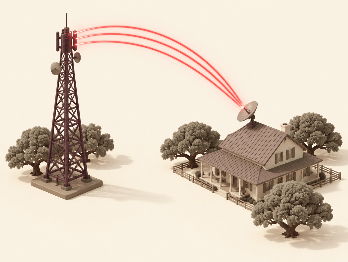 How fixed wireless internet works